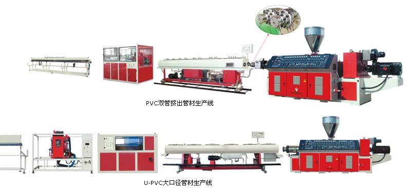 PVC塑料管材生產(chǎn)專用機(jī)組 高效能制造的智慧之選——青島億金源塑料機(jī)械